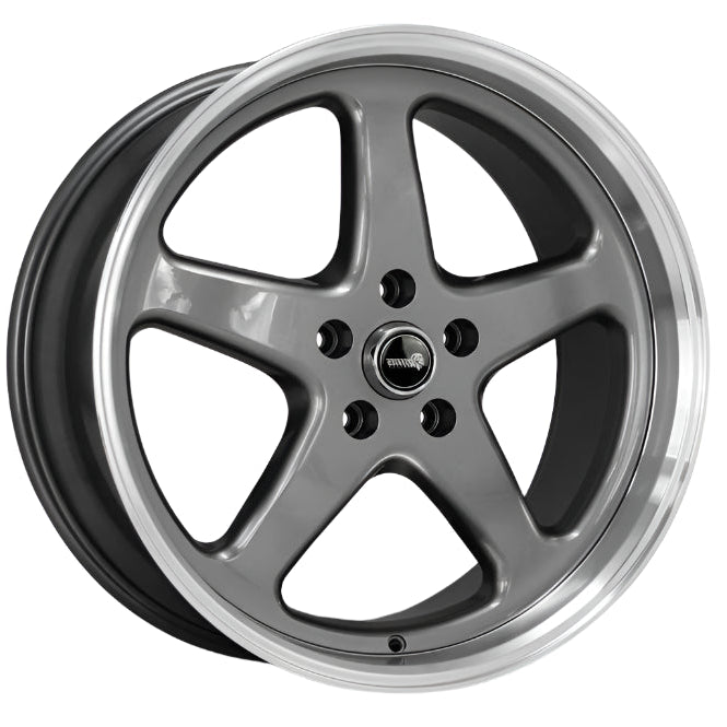 WS MAX 20" - Grey Machined Lip