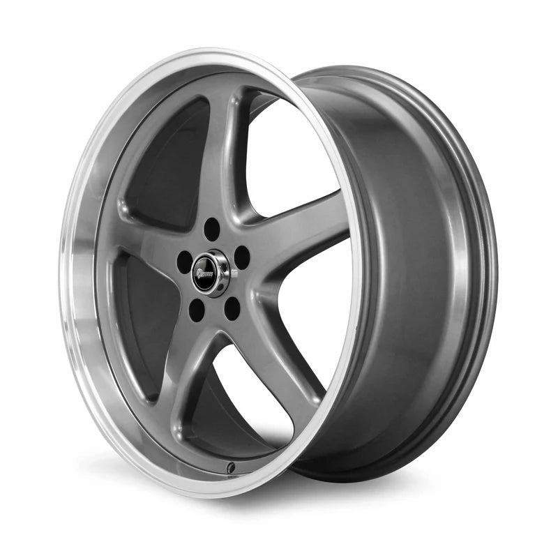 WS MAX 22" - Grey Machined Lip