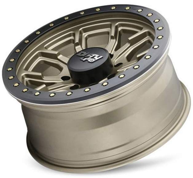 Dirty Life Wheels DT-1 DUAL-TE Satin Gold Black Lip