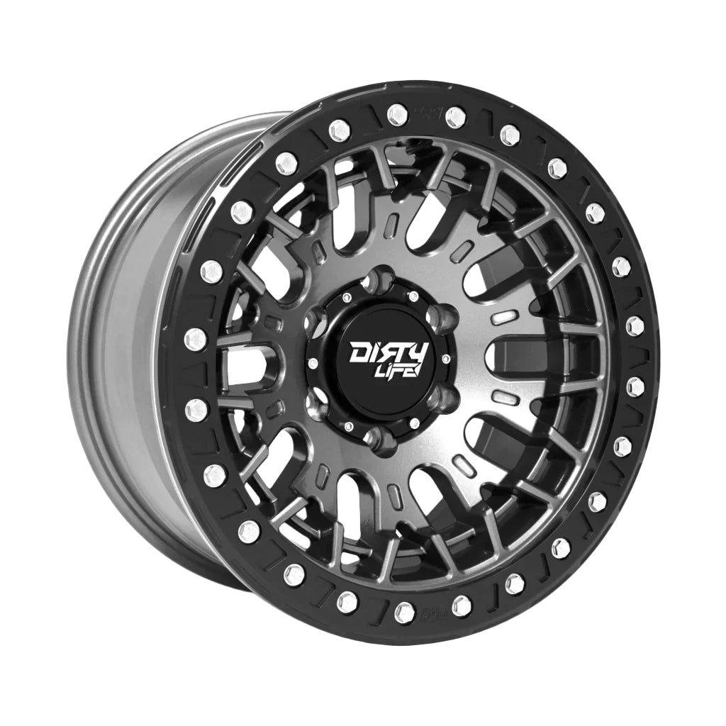 Dirty Life Wheels DT-3 DUAL-TEK - Gloss Metallic Graphite