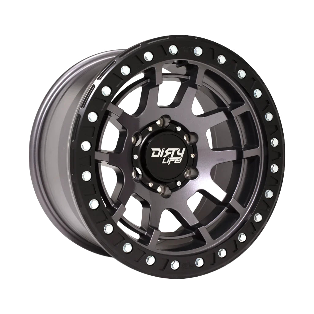 Dirty Life Wheels DT-4 DUAL-TEK - Gloss Metallic Graphite