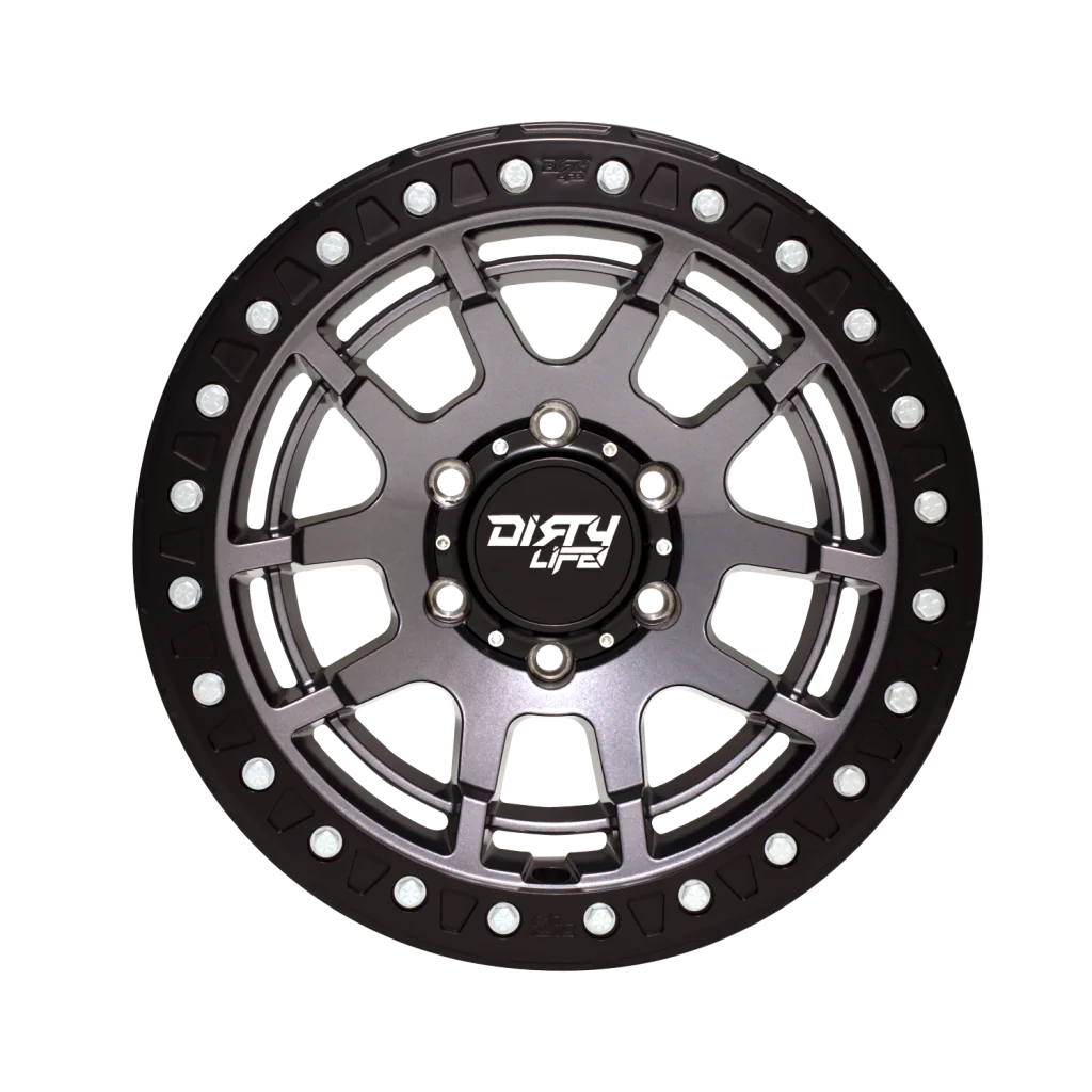 Dirty Life Wheels DT-4 DUAL-TEK - Gloss Metallic Graphite