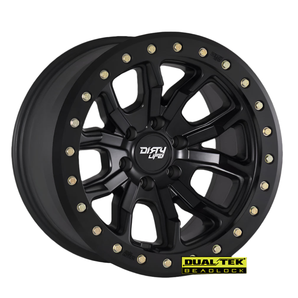 Dirty Life Wheels DT-1 DUAL-TE Matte Black