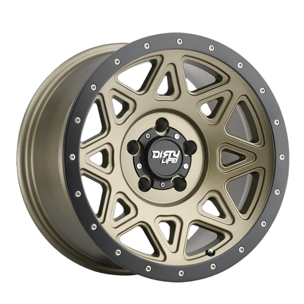 Dirty Life Wheels THEORY - Matte Gold Black Lip