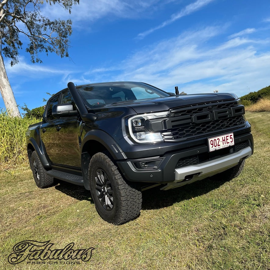 Ford Ranger Raptor Next Gen 4 Inch Stainless Snorkel and Alloy Washer Bottle Kit