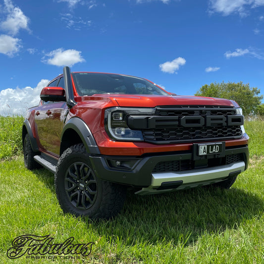 Ford Ranger Raptor Next Gen 4 Inch Stainless Snorkel and Alloy Washer Bottle Kit