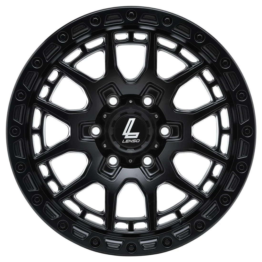 Lenso Gravel Wheel Satin Black