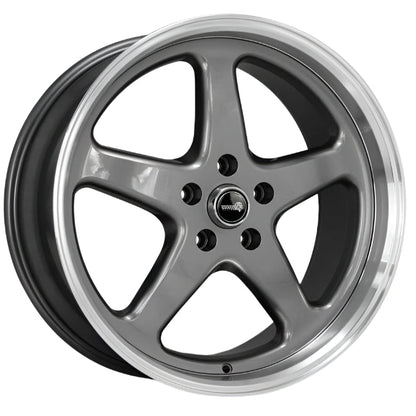 WS MAX 20" - Grey Machined Lip