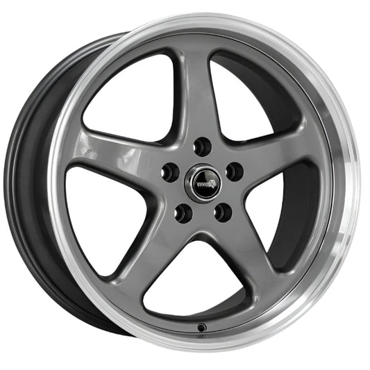 WS MAX 20" - Grey Machined Lip