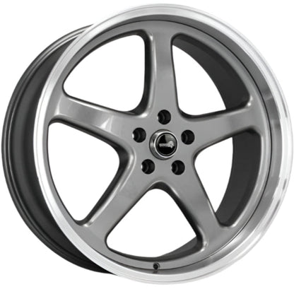 WS MAX 22" - Grey Machined Lip