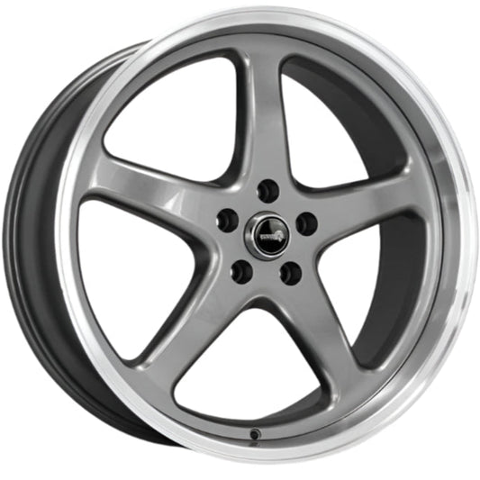 WS MAX 22" - Grey Machined Lip