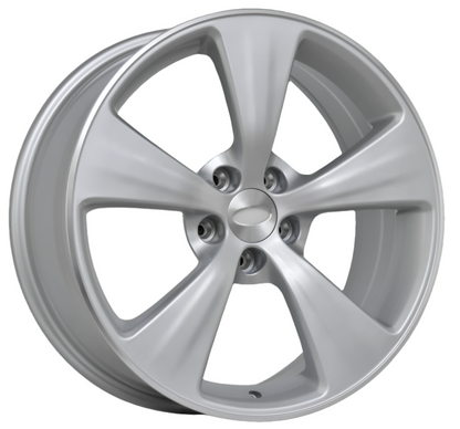 F6 Typhoon BF 20 inch Silver REPLICA Wheels 20x8.5 +36 / No