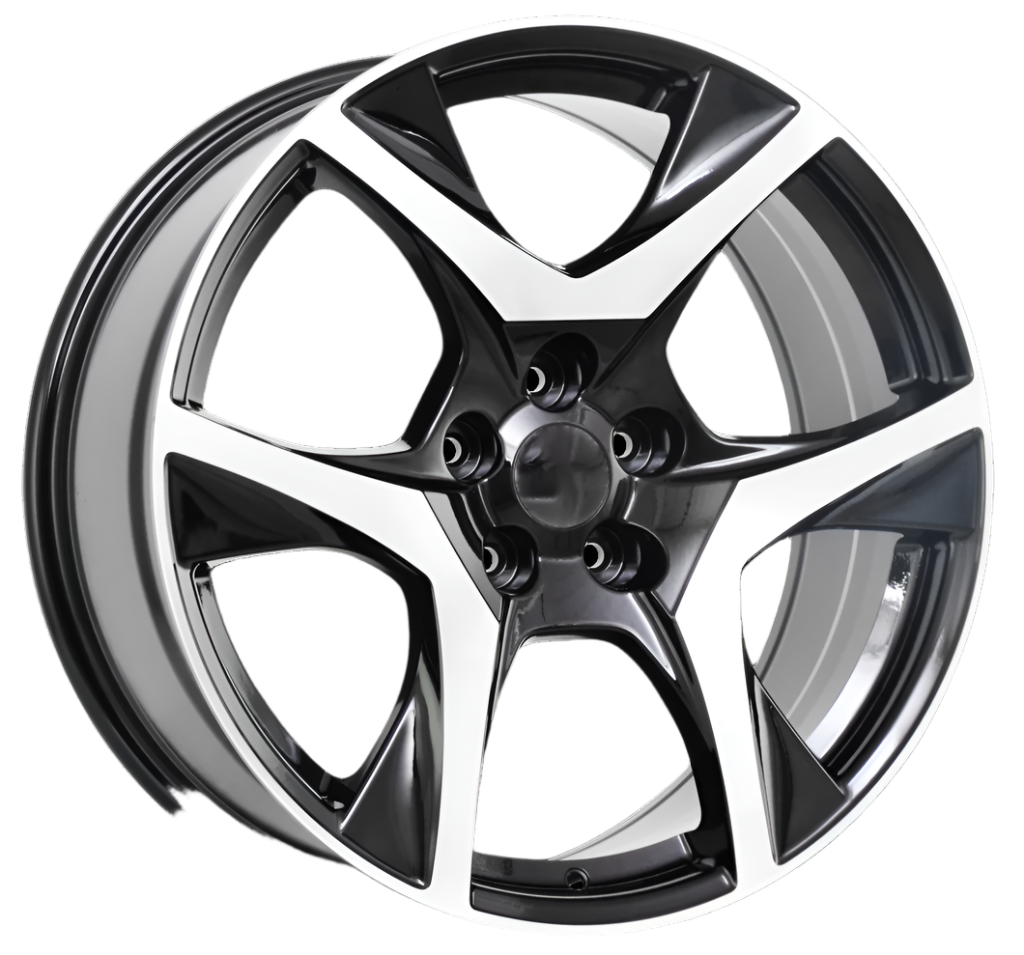 GEN-F2 Clubsport R8 20 inch Black Machined REPLICA Wheels