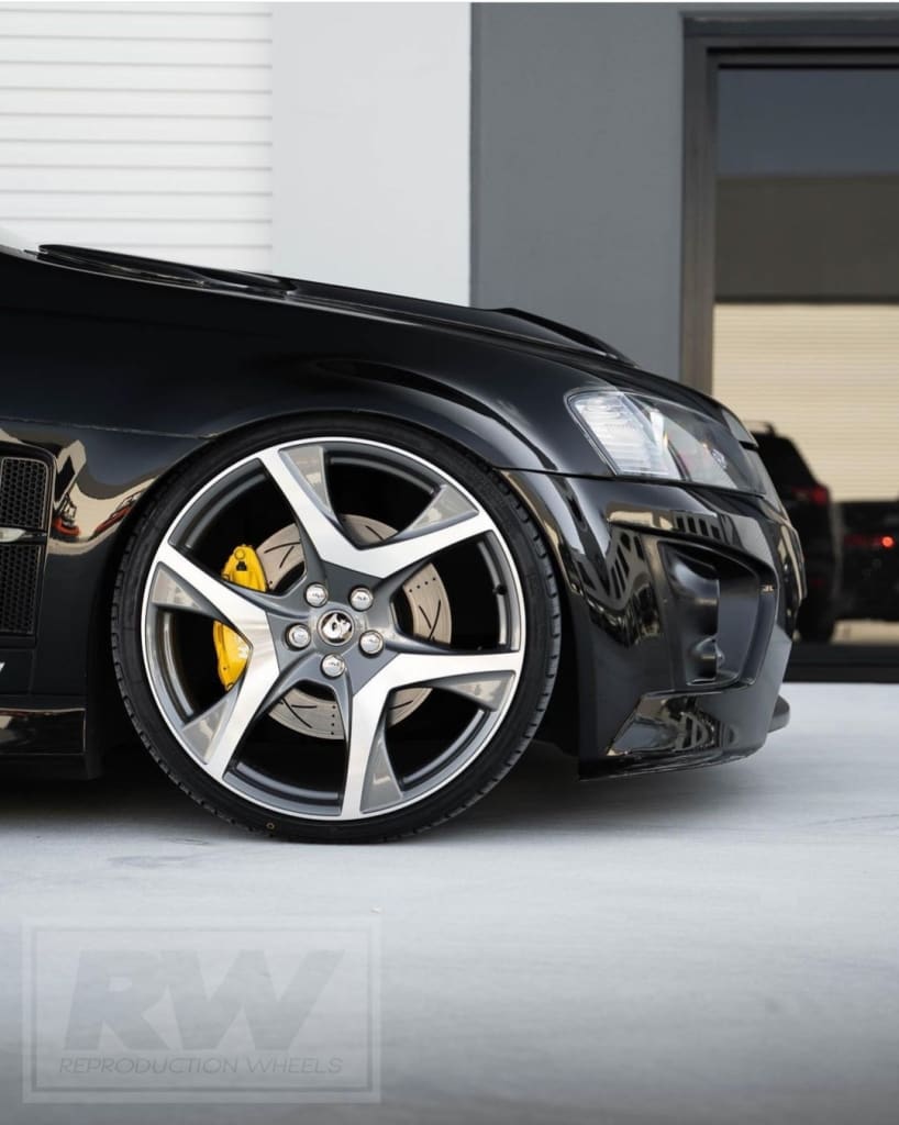 GEN-F2 Clubsport R8 20 inch Grey Machined REPLICA Wheels – Oneup Autosupply