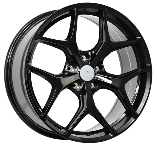 GEN-F2 GTSR SV Panorama 20 inch Gloss Black REPLICA Wheels