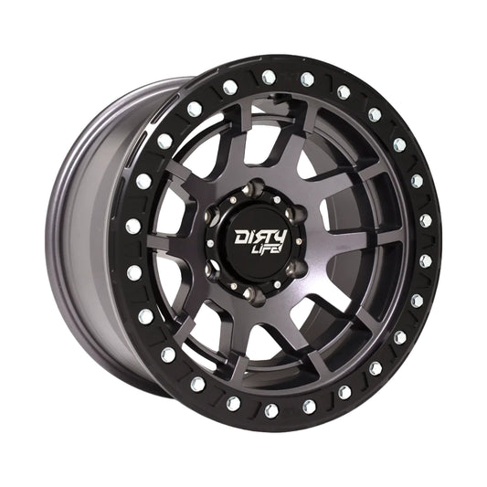 Dirty Life Wheels DT-4 DUAL-TEK - Gloss Metallic Graphite