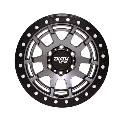 Dirty Life Wheels DT-4 DUAL-TEK - Gloss Metallic Graphite