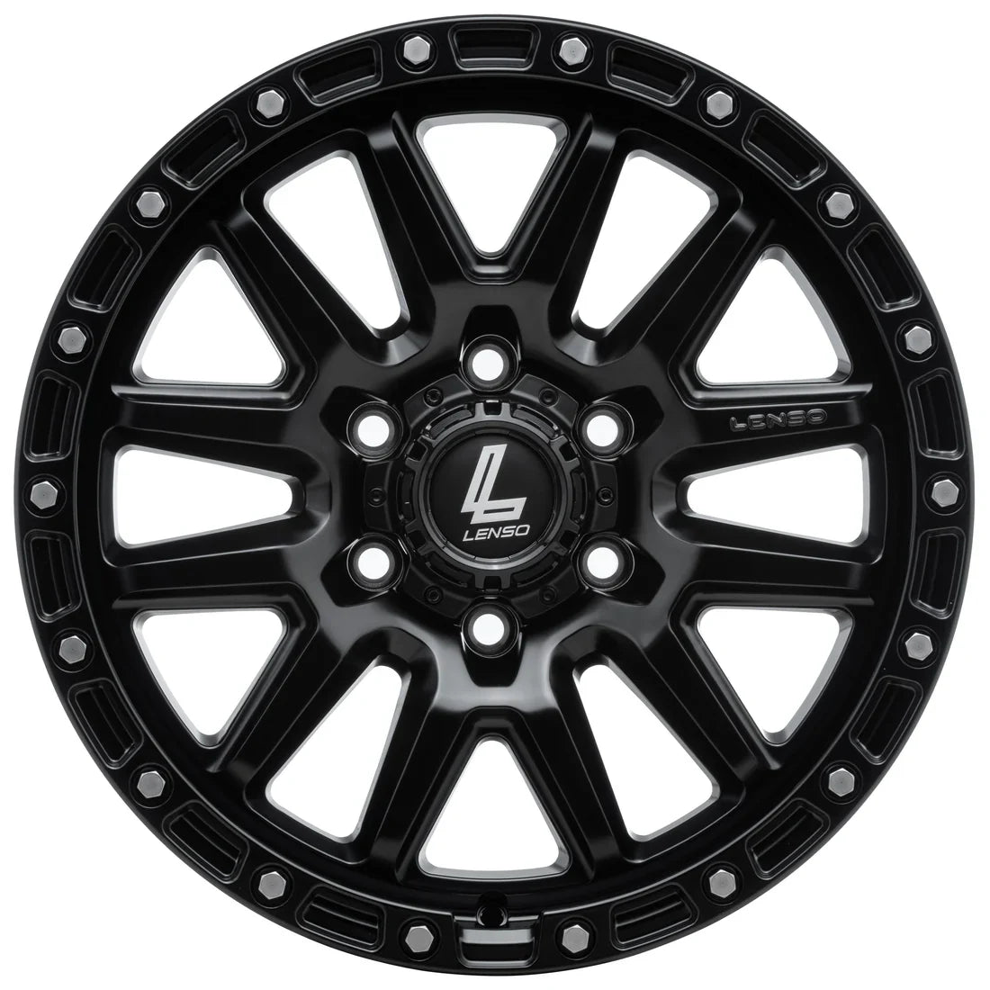 Lenso Marvel Wheel Satin Black
