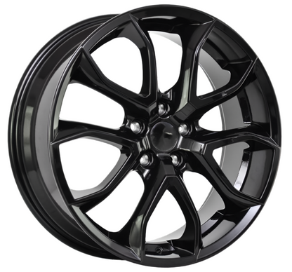 LS3 E-Series Pentagon 20 inch Gloss Black REPLICA Wheels